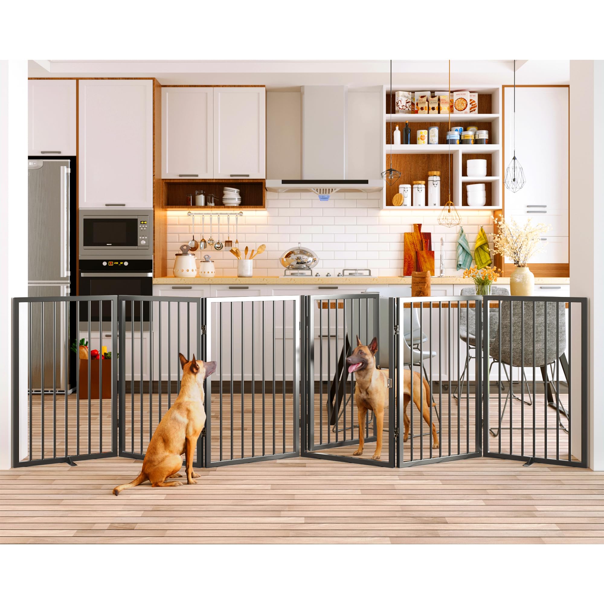Amazon.com : Vantas Folding No-Assembly Metal Pet Gate 120